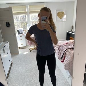 Blue Tee Shirt with Pocket